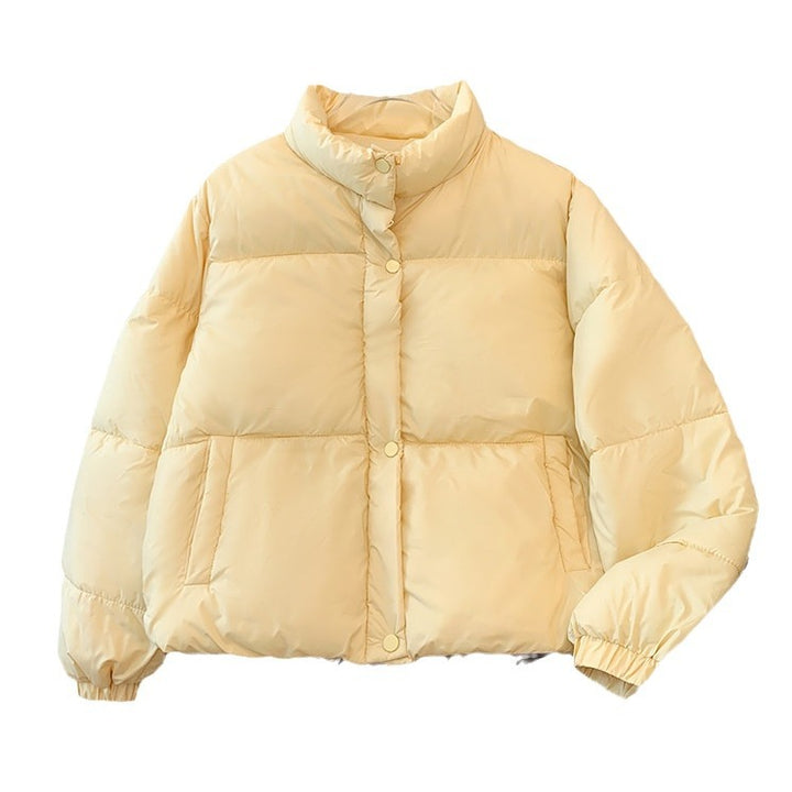 Short quilted jacket for women with elastic cuffs and a drawstring Lune London