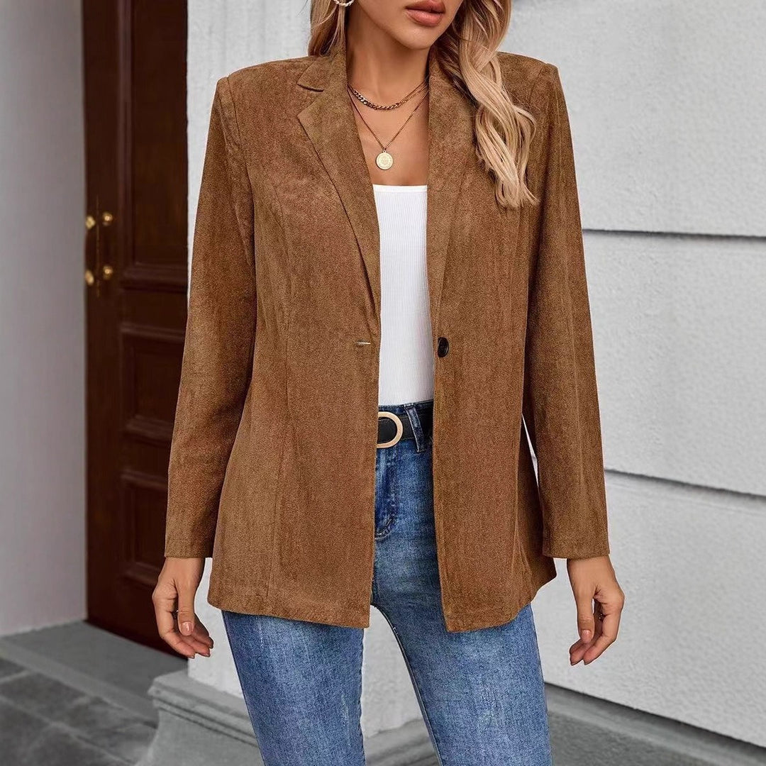 Trendy oversized blazer for women in structured material Lune London