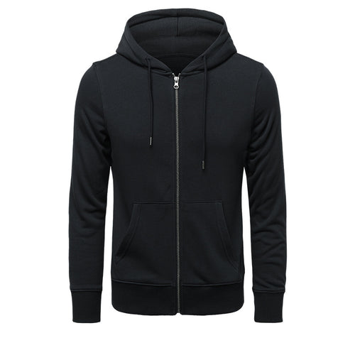 Men's zip hoodie comfortable with practical pockets Lune London