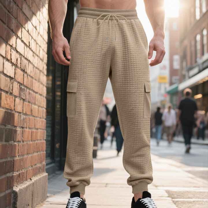 Cargo jogger pants for men with functional pockets Lune London