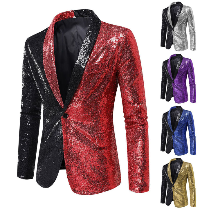 Shimmering jacket for men with modern cut and sparkling accents Lune London