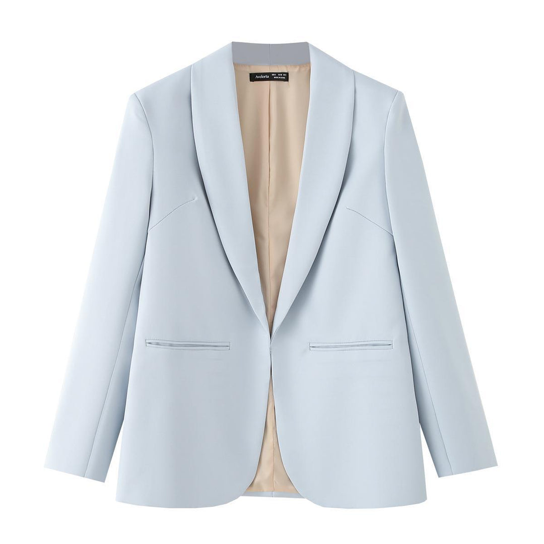 Women Elegant Blazer with Soft Shoulders and Luxurious Inner Lining Lune London
