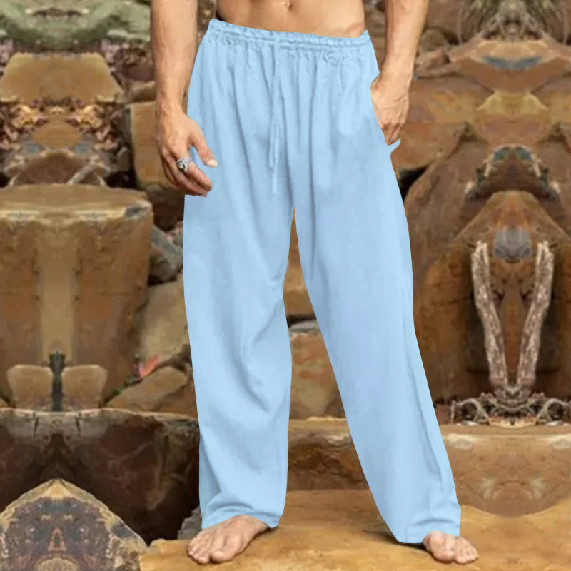 Comfortable casual pants for men with adjustable waist Lune London