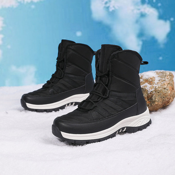 Waterproof winter boots for women with insulated lining and non-slip sole Lune London