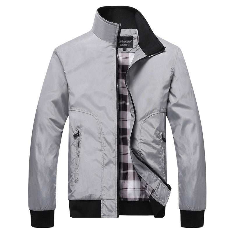 Urban leisure jacket for men with collar Lune London