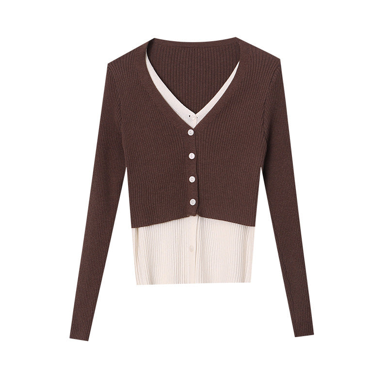 Women's Elegant Knitted Cardigan with Button Details Chic & Stil
