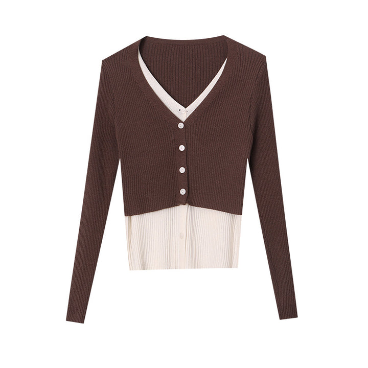 Women's Elegant Knitted Cardigan with Button Details Chic & Stil
