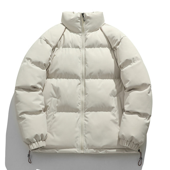 Insulated hooded jacket for men with high collar and stylish cut Lune London