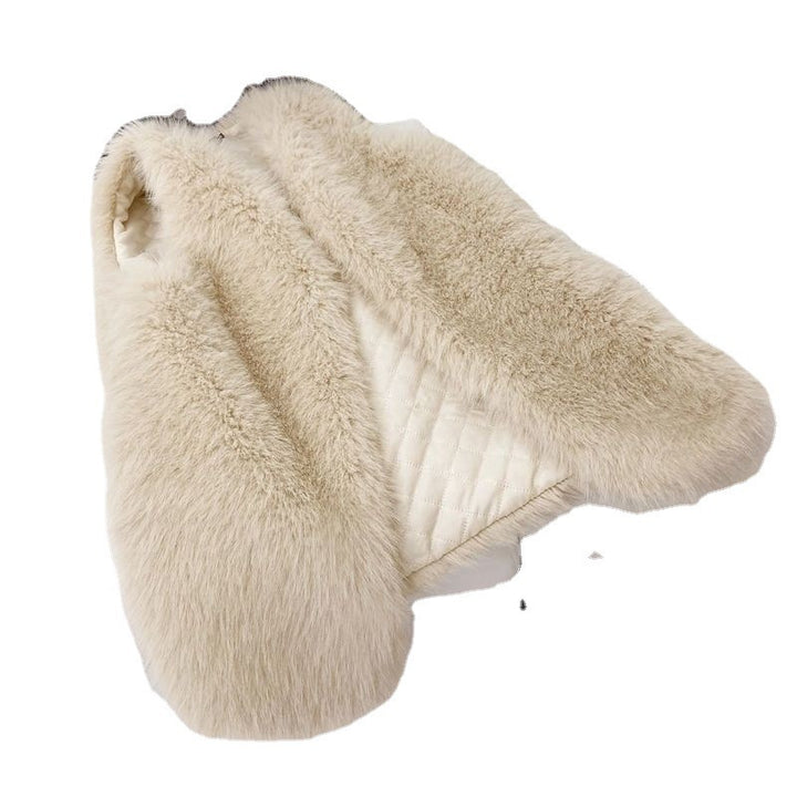Ladies Faux Fur Gilet Lune London