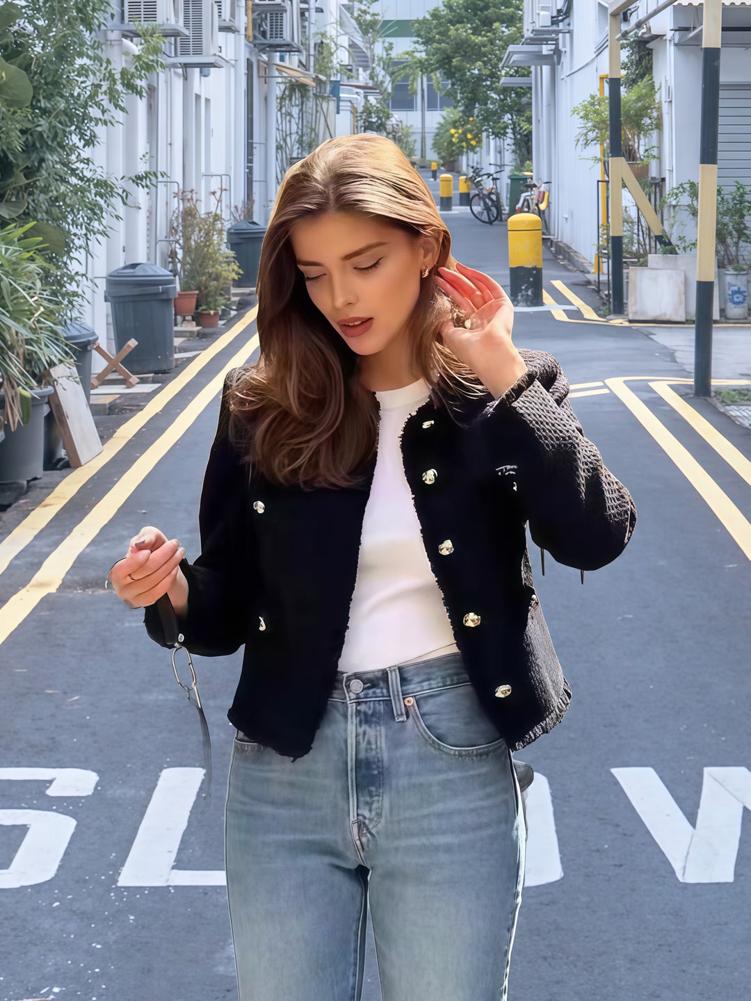 Elegant and stylish short jacket Lune London