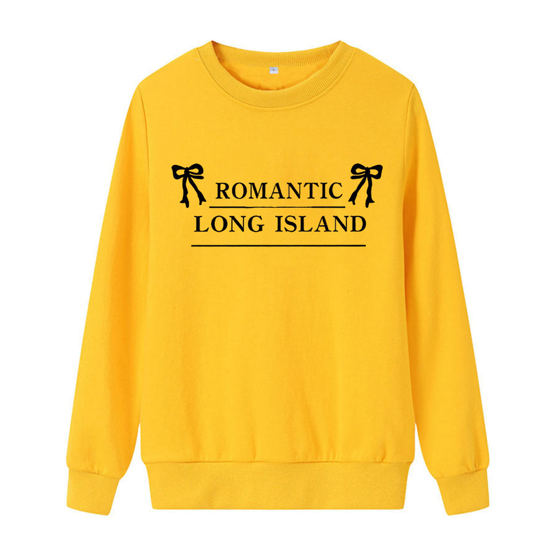 Women casual sweatshirt with romantic lettering Chic & Stil