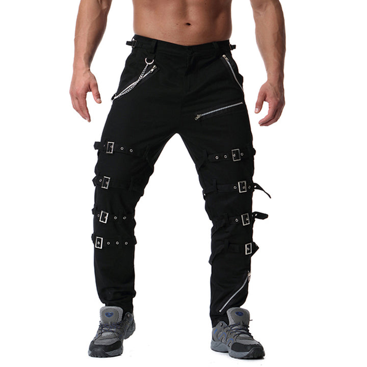 Men's cargo pants with a versatile cut and stylish hooks Lune London