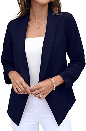 Lune London Casual Open Blazer for Women