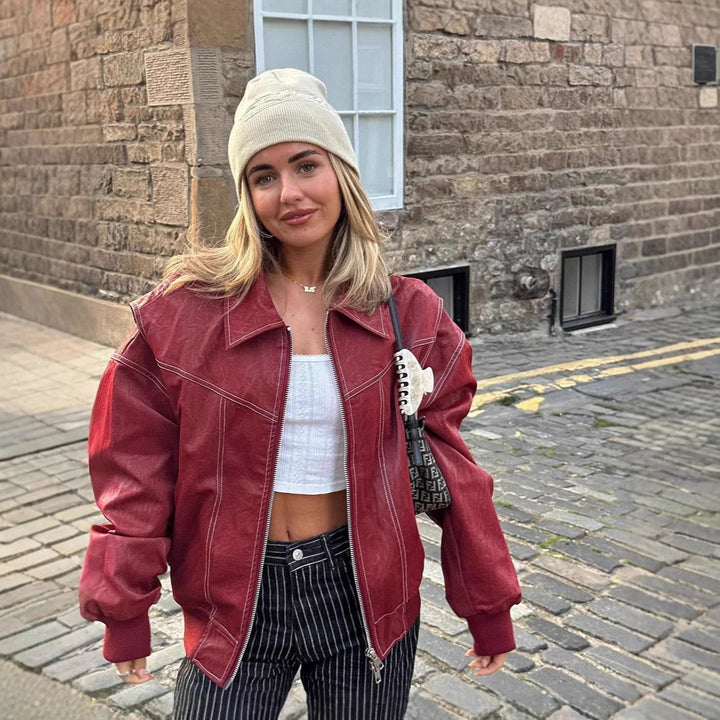 Oversized denim jacket for women Lune London