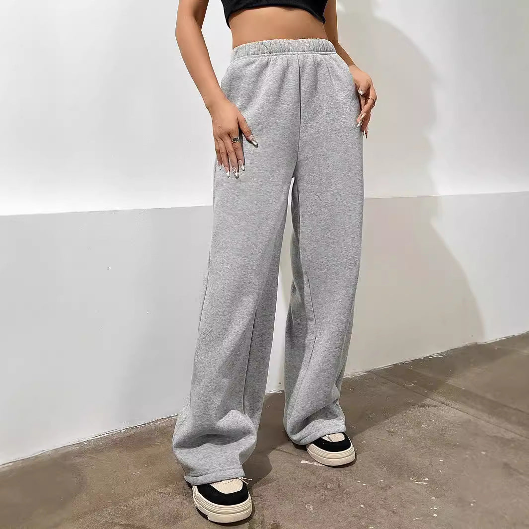 Lune London | Women's Comfortable High-Waist Leisure Pants with Wide Cut