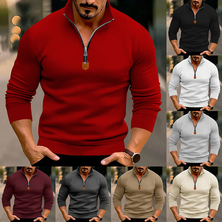 Men's sweater with removable zipper Lune London