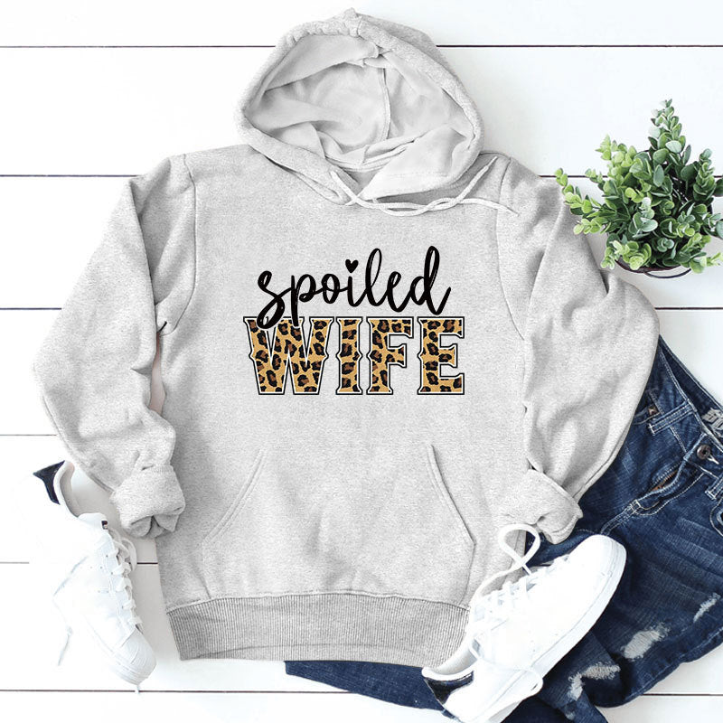 Sweat à capuche pour femmes avec lettrage créatif et élégant Chic & Stil