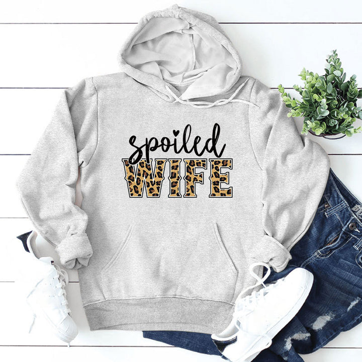 Sweat à capuche pour femmes avec lettrage créatif et élégant Chic & Stil