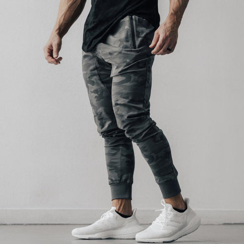 Men's sporty cargo pants with elastic waistband and practical pockets Lune London