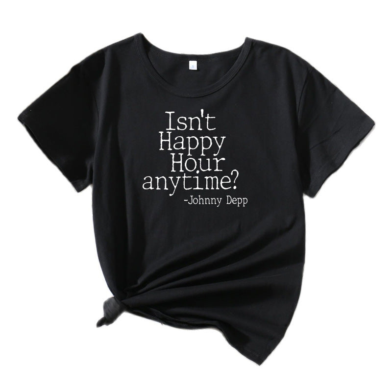 Graphic quote t-shirt comedy women Lune London
