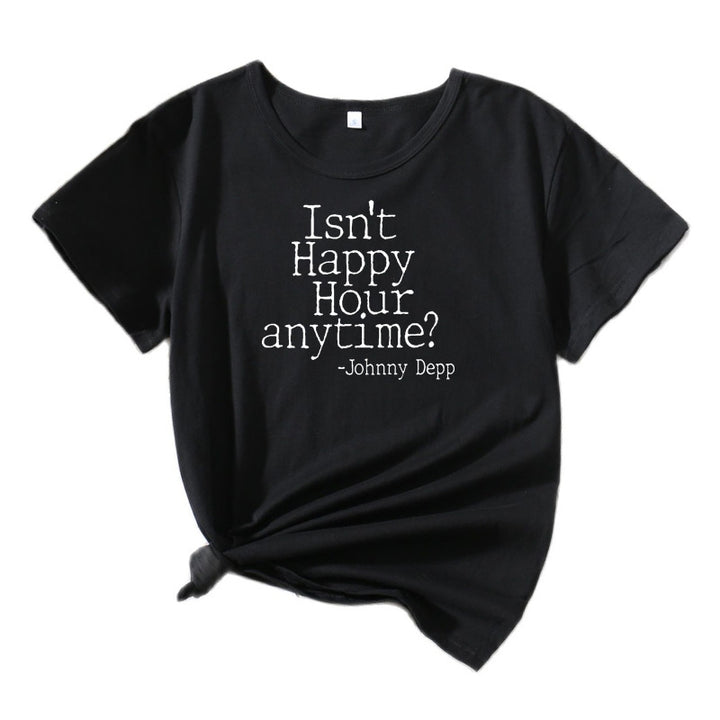 Graphic quote t-shirt comedy women Lune London
