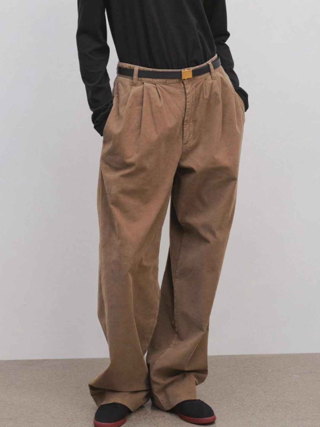Pantalons Chino Élégants et Larges pour Femmes Chic & Stil
