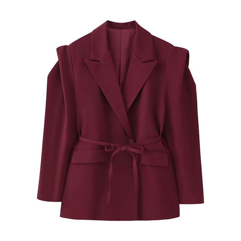 Modern jacket for women with adjustable belt and loose fit Lune London