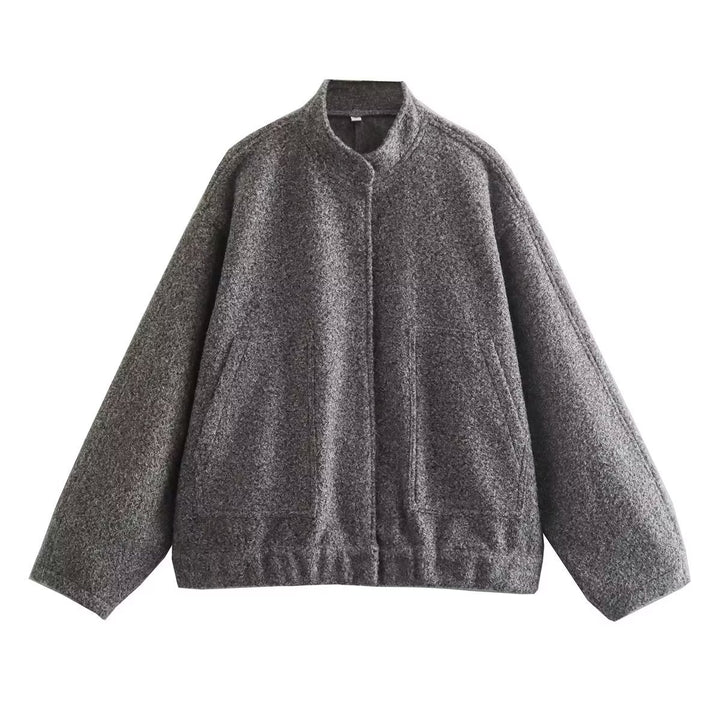 Ladies oversized casual jacket made of high-quality fabric Lune London