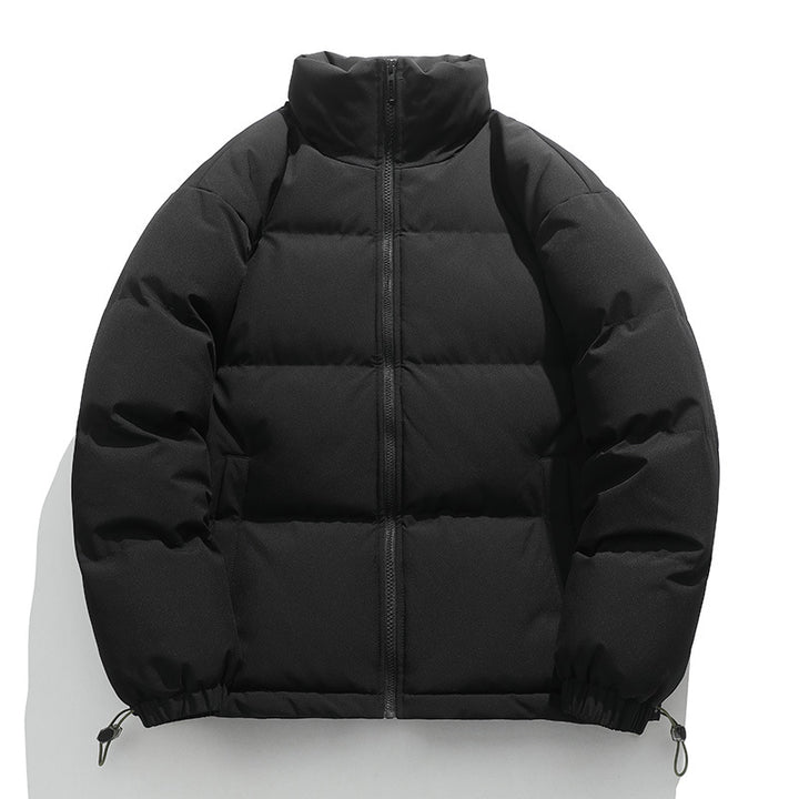Insulated down jacket for men with high collar Lune London