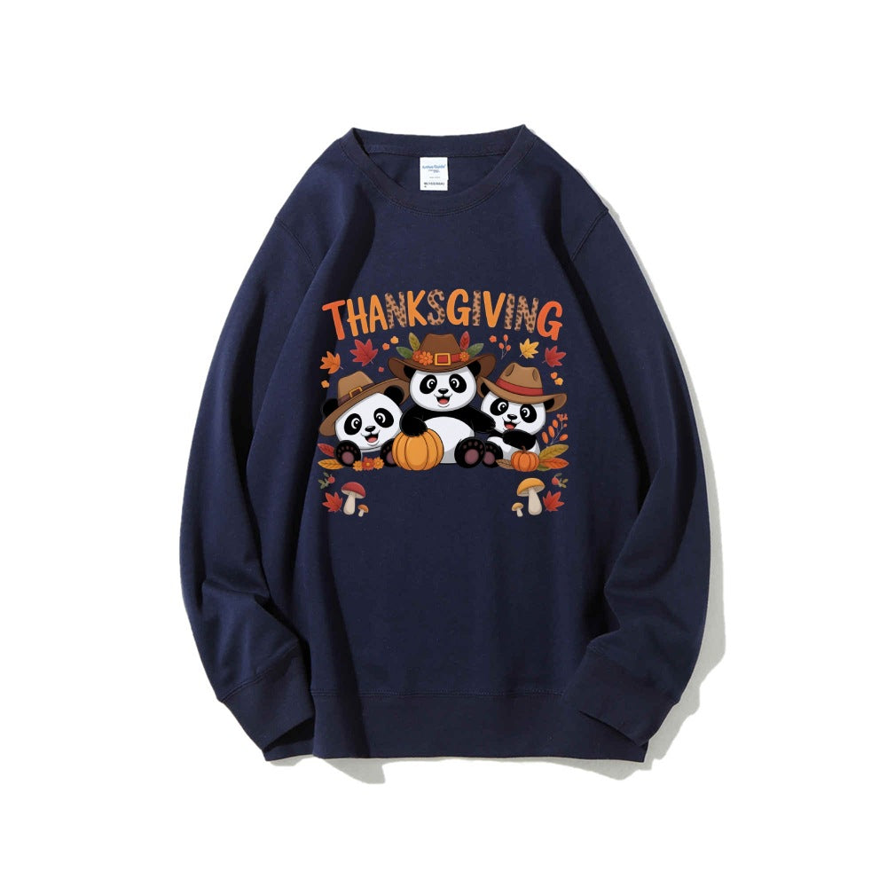 Sweat-shirt pour femmes avec design d'animal amusant et motif d'automne Chic & Stil