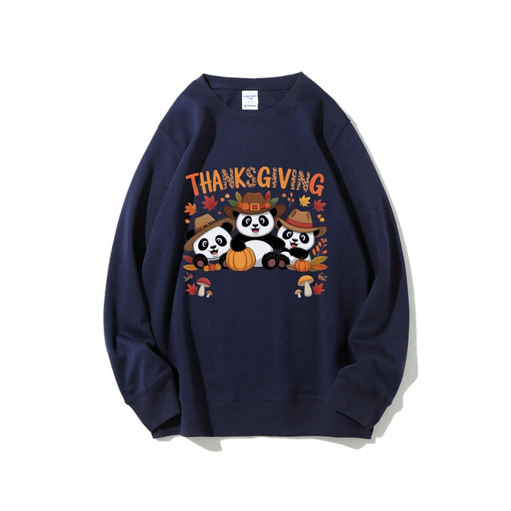Sweat-shirt pour femmes avec design d'animal amusant et motif d'automne Chic & Stil