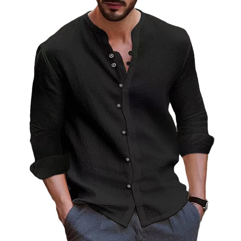 Casual shirt for men with button placket and modern fit Lune London