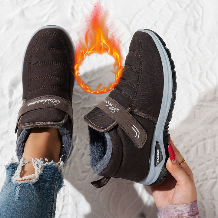 Lune London polar fleece sneakers for women