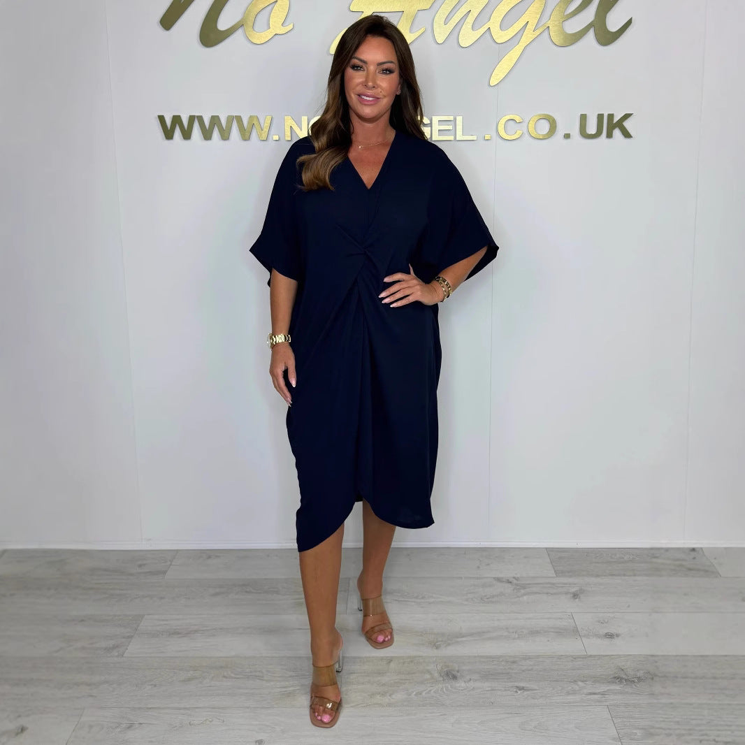 Kaftan dress for women with modern wrap design Lune London