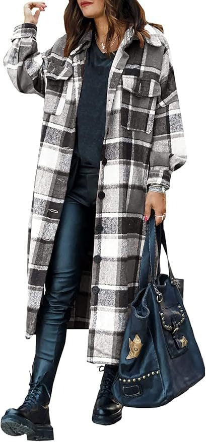 Veste blouse longue pour femmes dans le design carrière Chic & Stil