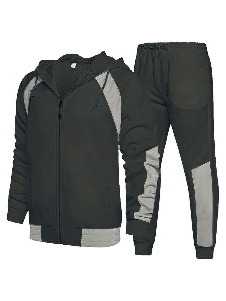Men's sports top with functional zipper and elastic cuffs Lune London