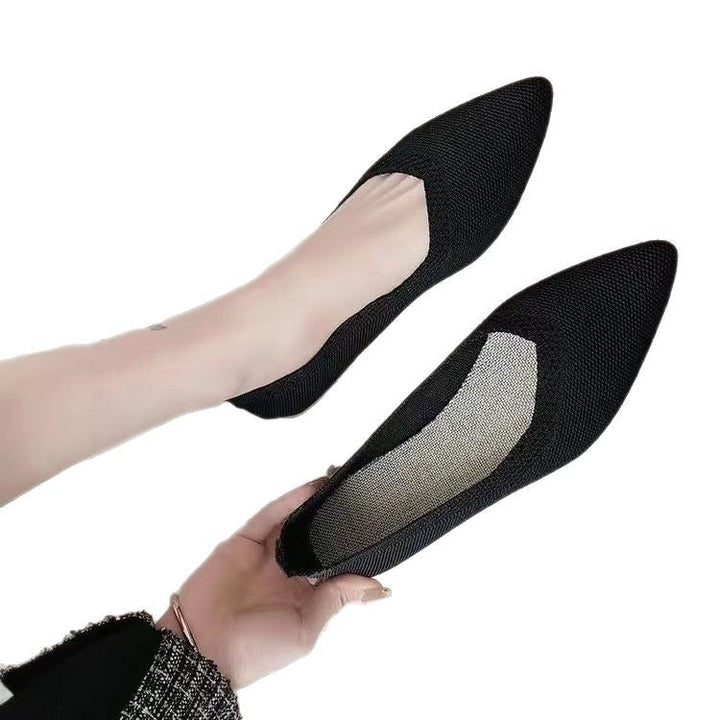 Women's Elegant and Breathable Ballet Flats with Flexible Footbed Lune London