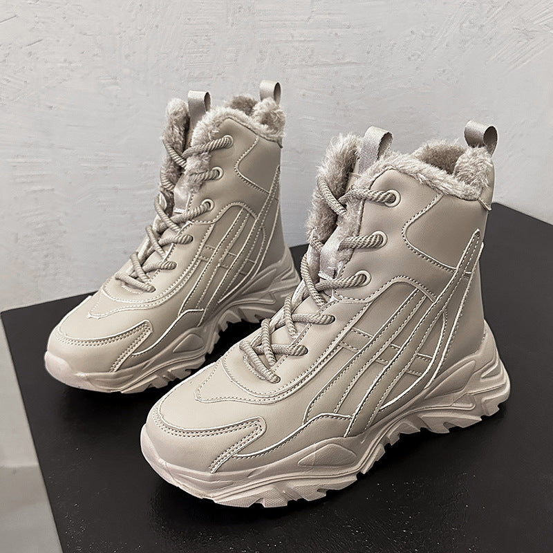 Lune London Plush Winter Sneakers for Women