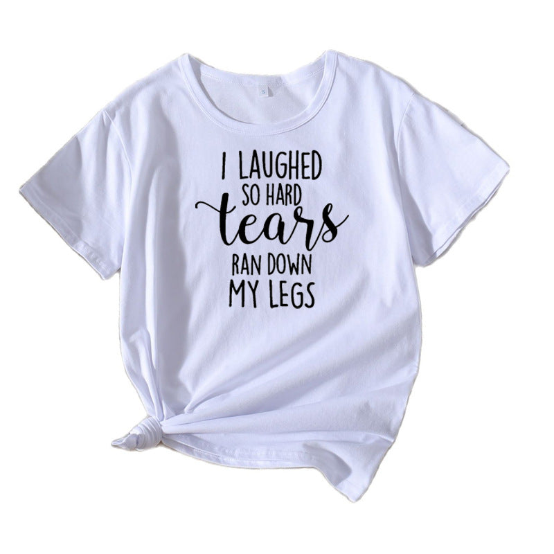 Lune London Casual Graphic Humor T-Shirt for Women