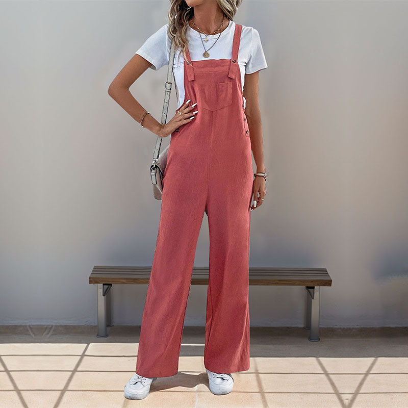 Women's Casual Wide Pants Jumpsuit Lune London