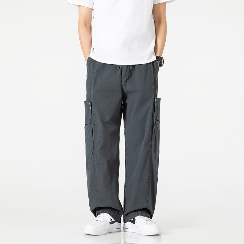 Pantalons cargo décontractés pour hommes avec des poches conçues de manière pratique Lune London