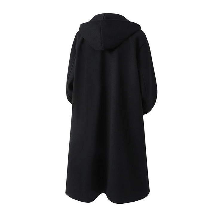 Elegant transition coat for women with double pleat collar and side pockets Lune London