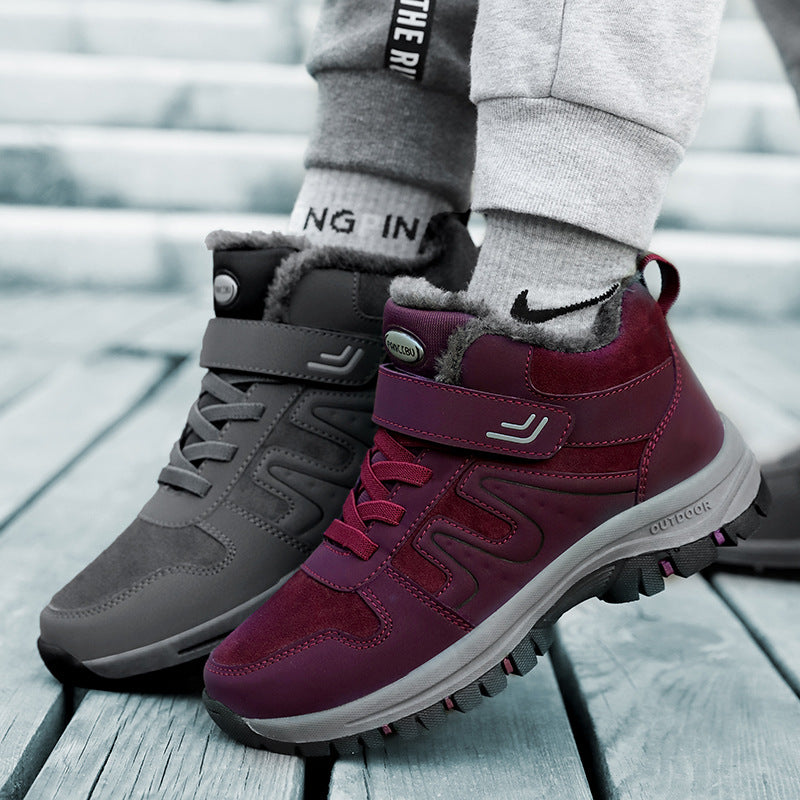 Women Winter Hiking Boots with Non-Slip Sole and Insulated Lining Lune London