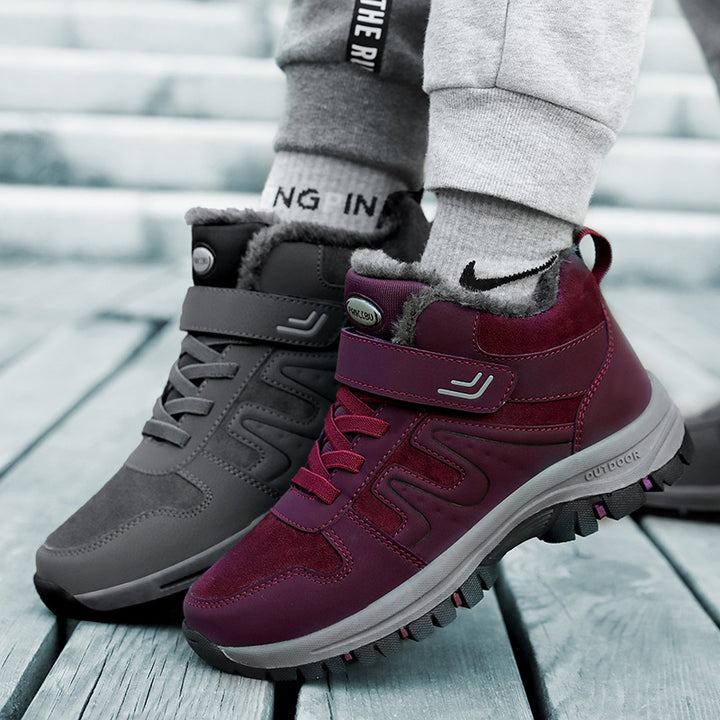 Women Winter Hiking Boots with Non-Slip Sole and Insulated Lining Lune London