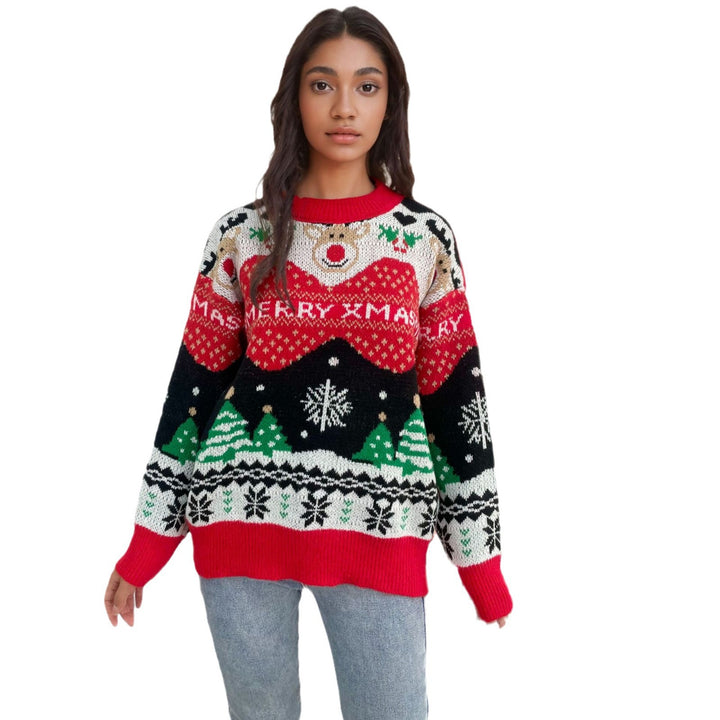 Christmas sweater for women with festive patterns and a comfortable fit Lune London