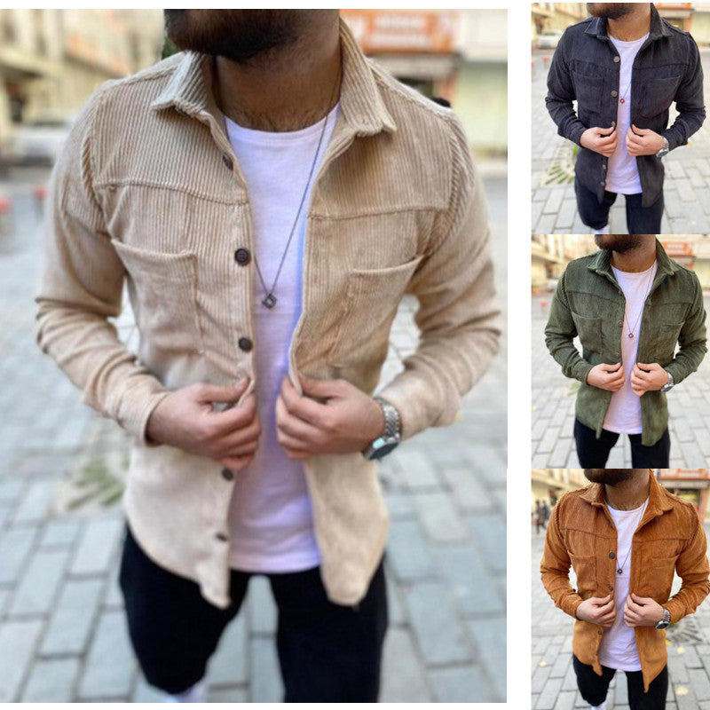 Casual corduroy jacket for men Lune London