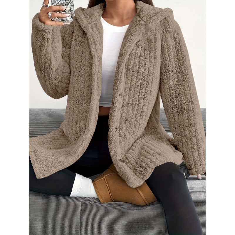 Women's cozy fleece jacket Lune London