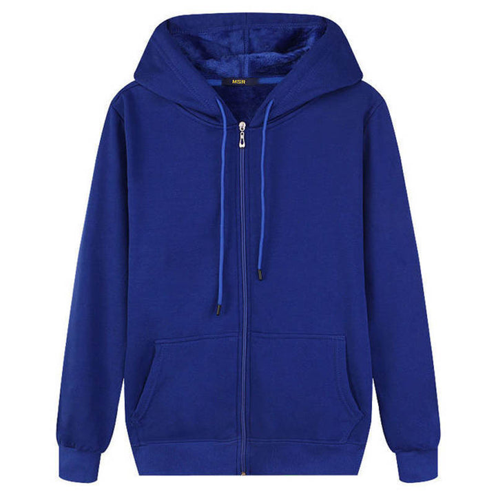 Women's hooded jacket with full zip and practical side pockets Lune London