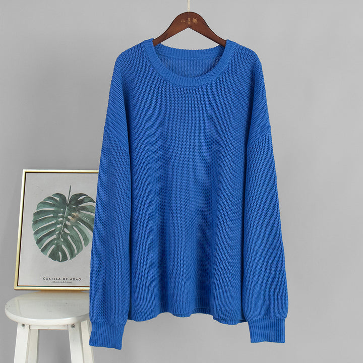 Pull en tricot surdimensionné pour femmes avec une coupe décontractée Chic & Stil