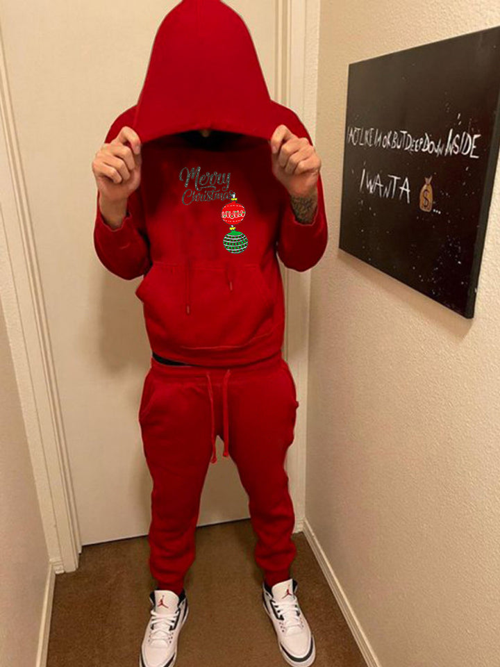 Women's sweatshirt set with festive Christmas pattern Lune London
